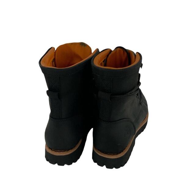 Timberland Boots Mens Size 8.5M Jacksons Landing Moc Toe Black Full Grain Combat - Picture 9 of 12